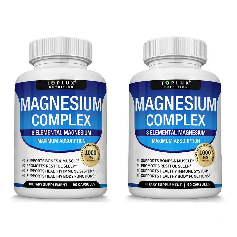 Magnesium Complex Supplement for Restful Sleep